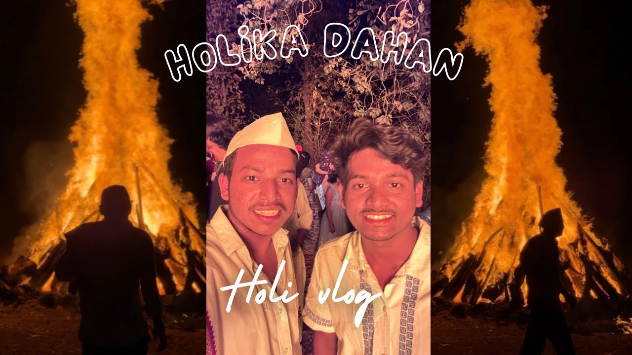 Holika Dahan vlog ❤️