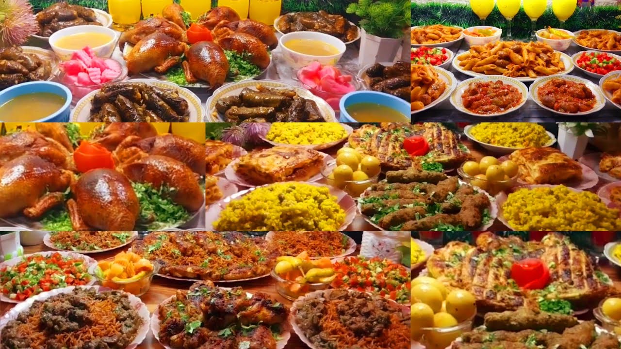 منيو أكلات رمضان🌛 سفره تشرفك وبأقل التكاليف وخدي أفكار لعزومات رمضان من فرخة وحده ⁉️