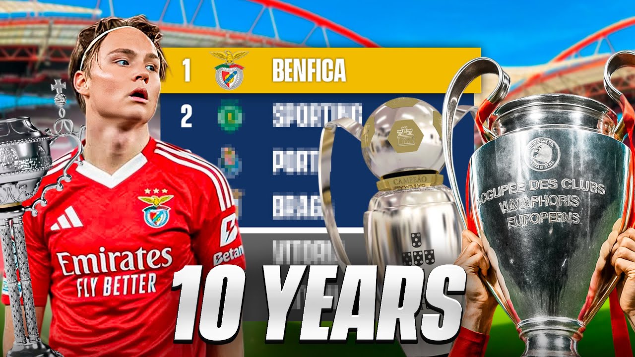 I Spent 10 Years Rebuilding Benfica In FM24!