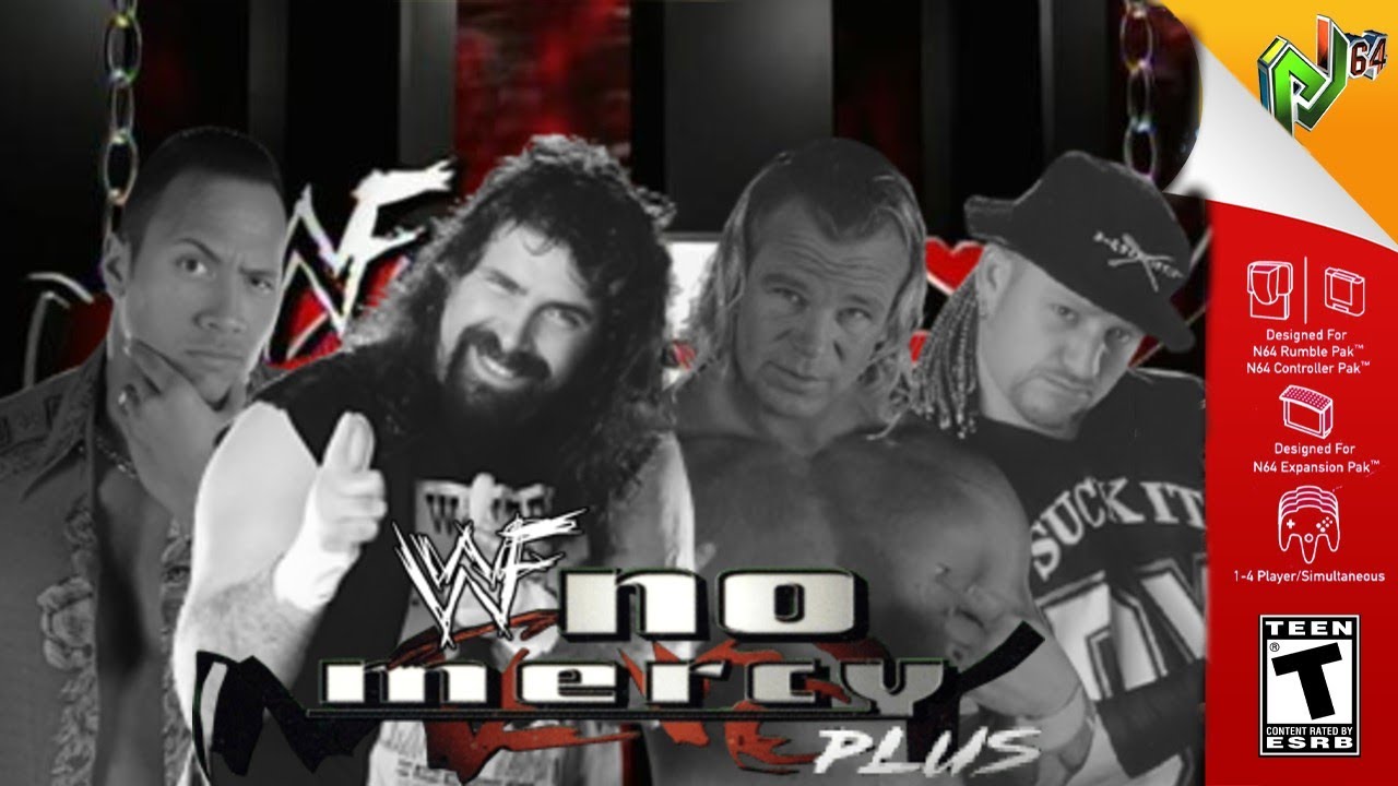 RetroRandyPrice's WWF No Mercy Plus V3 Mod Matches The Rock & Cactus Jack vs The New Age Outlaws