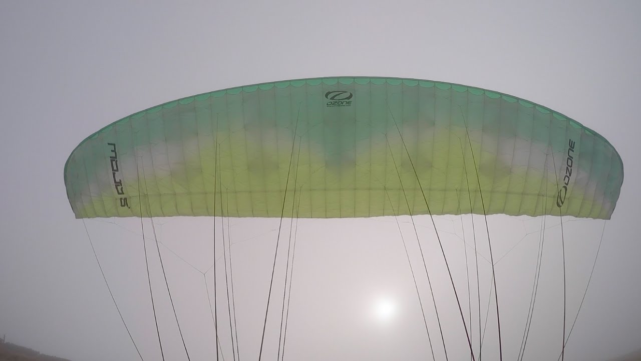 Paragliding Ozone Mojo 5 Tinto Hill Top to Bottom March 17