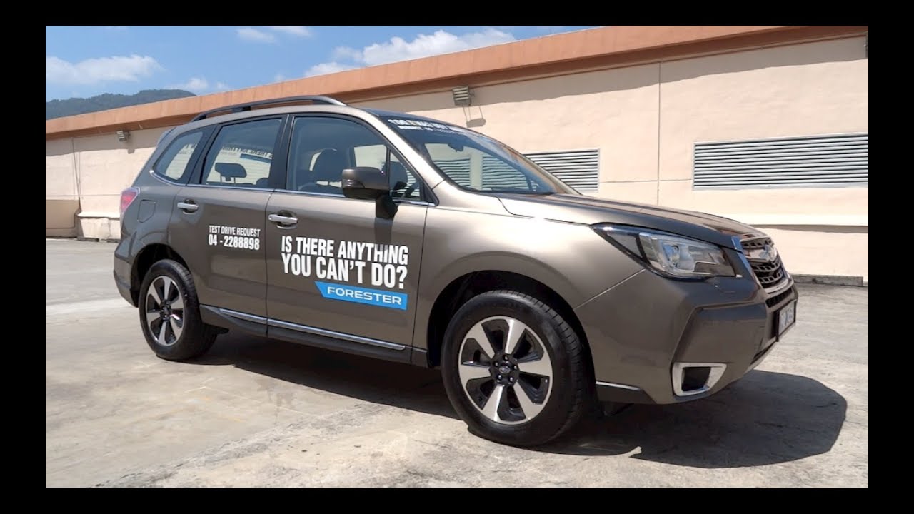 2016 Subaru Forester 2.0i-P AWD Start-Up and Full Vehicle Tour