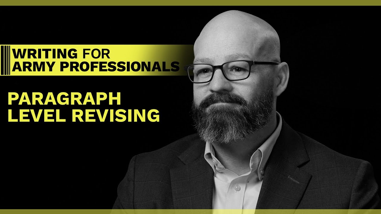Ep 11. Professional Writing Series | Paragraph Level Revising