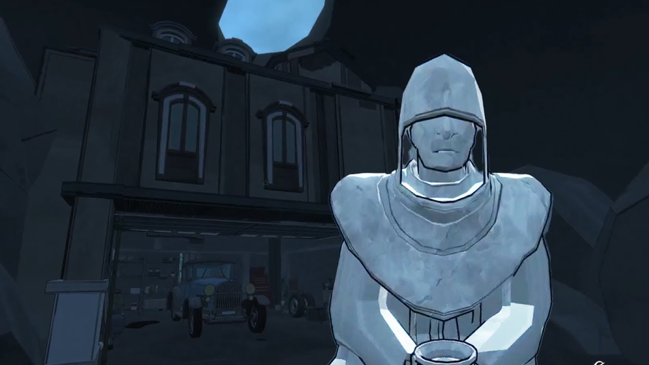 Blue prince SECRET OUTER ROOM Garage Monk