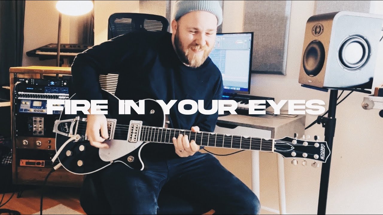 Martin Smith 'FIRE IN YOUR EYES' // Electric Guitar Playthrough by Jonny Bird