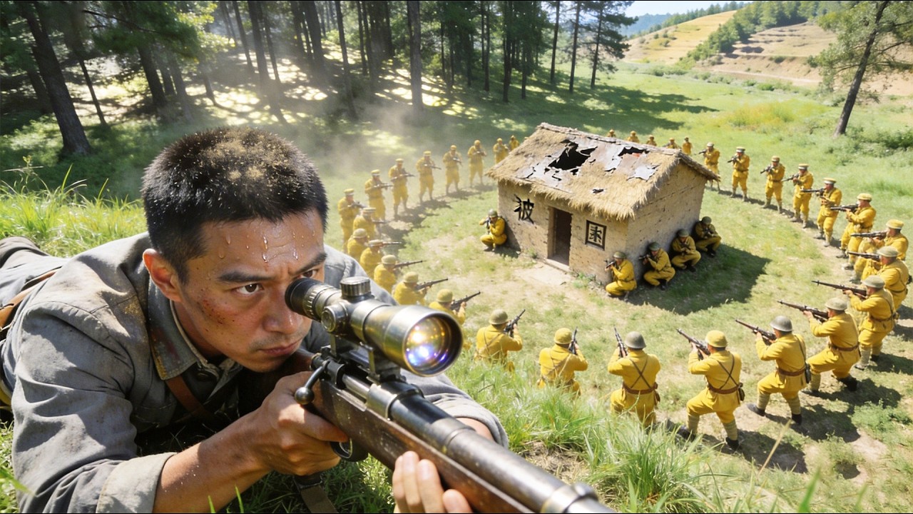 🔥數十日軍圍殺一人，沒想到被小夥單槍全殲🔥｜抗戰經典｜抗戰傳奇｜鐵血抗戰｜經典抗戰劇