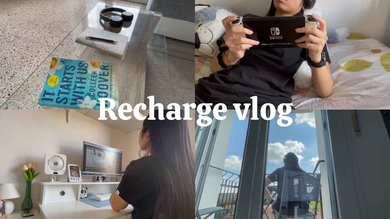 Recharge vlog 🔋 ㅣ Relax and recharge with me: clearing my mind 💭