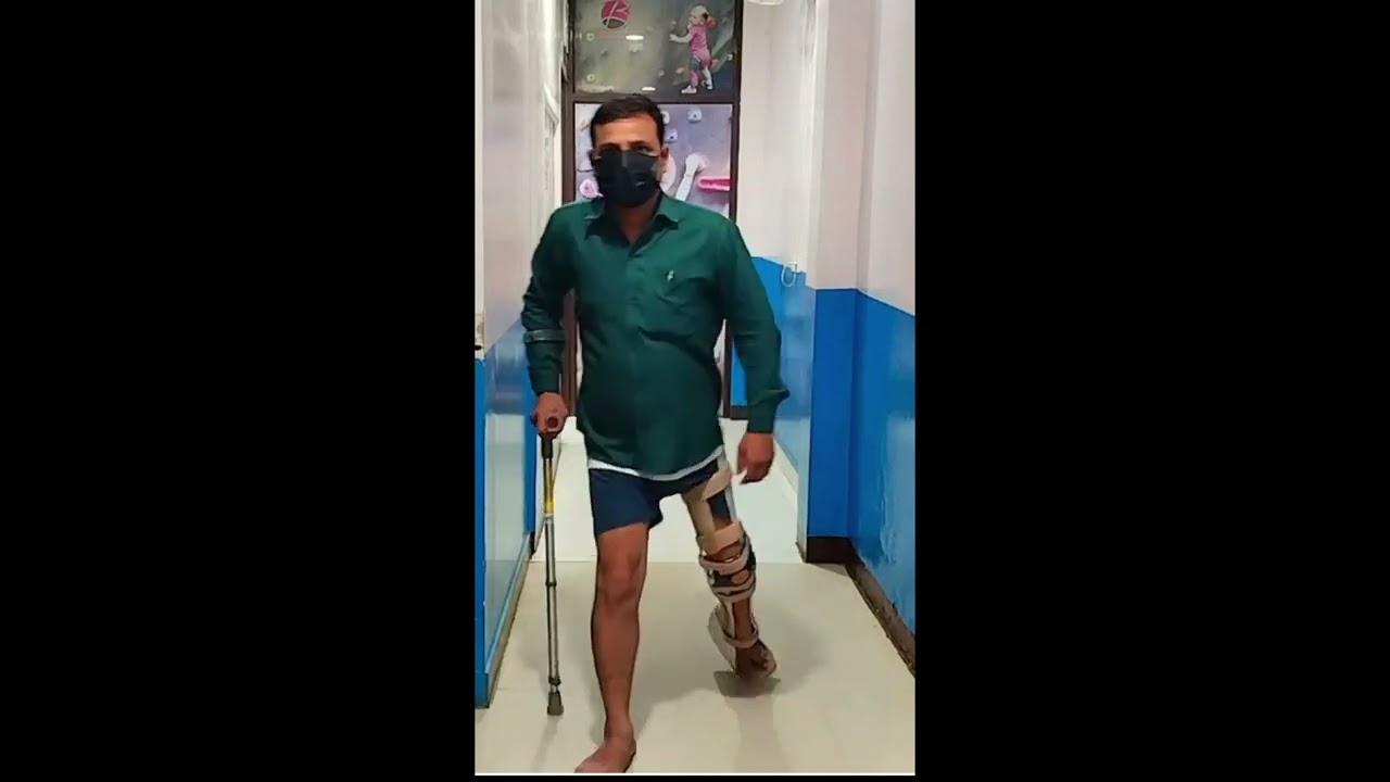 Extension Adjustable spring lever Polio knee Caliper Becker USA