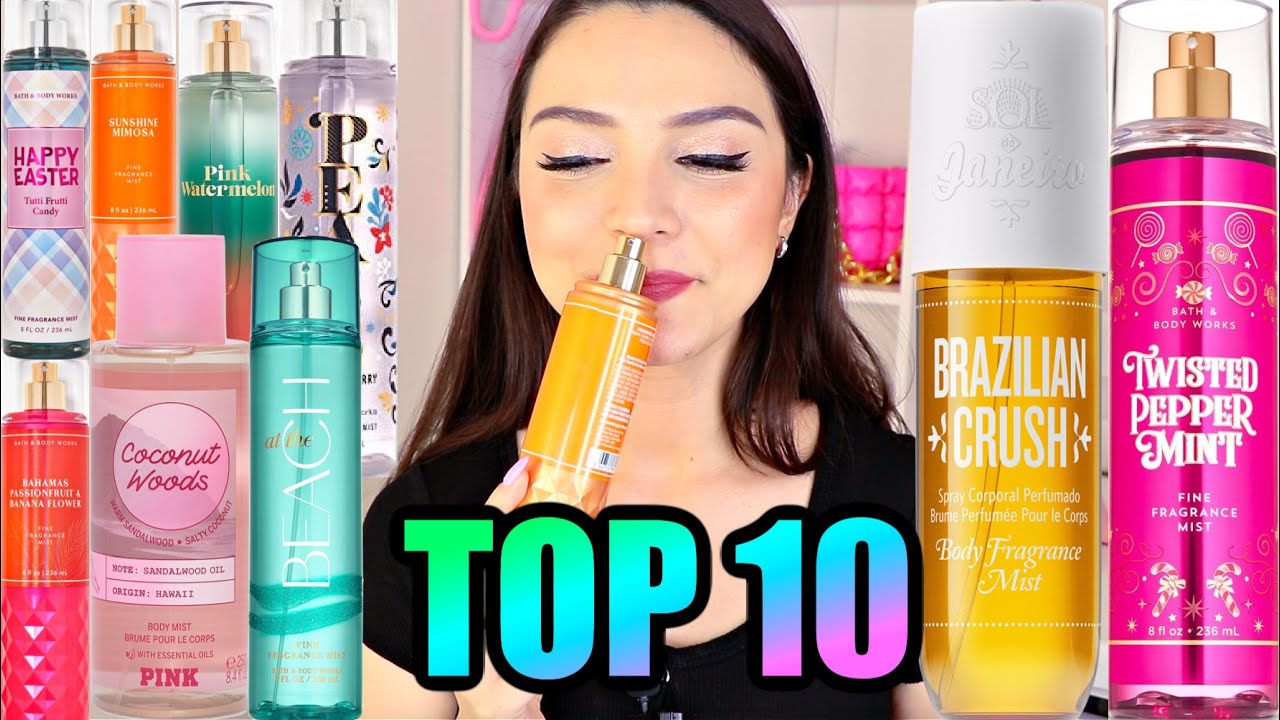 10 BODYMIST FRESCOS Y FRUTALES PARA VERANO