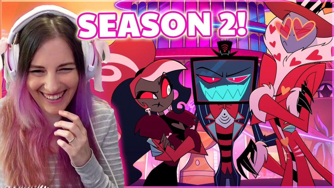 VEES FANGIRL Reacts to Hazbin Hotel Season 2 Screenshots!