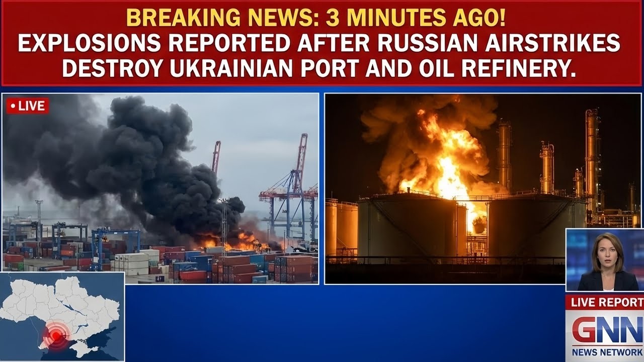 Ukraine loses everything! Russian airstrikes hit Ukraine's strategic oil refinery - ARMA 3