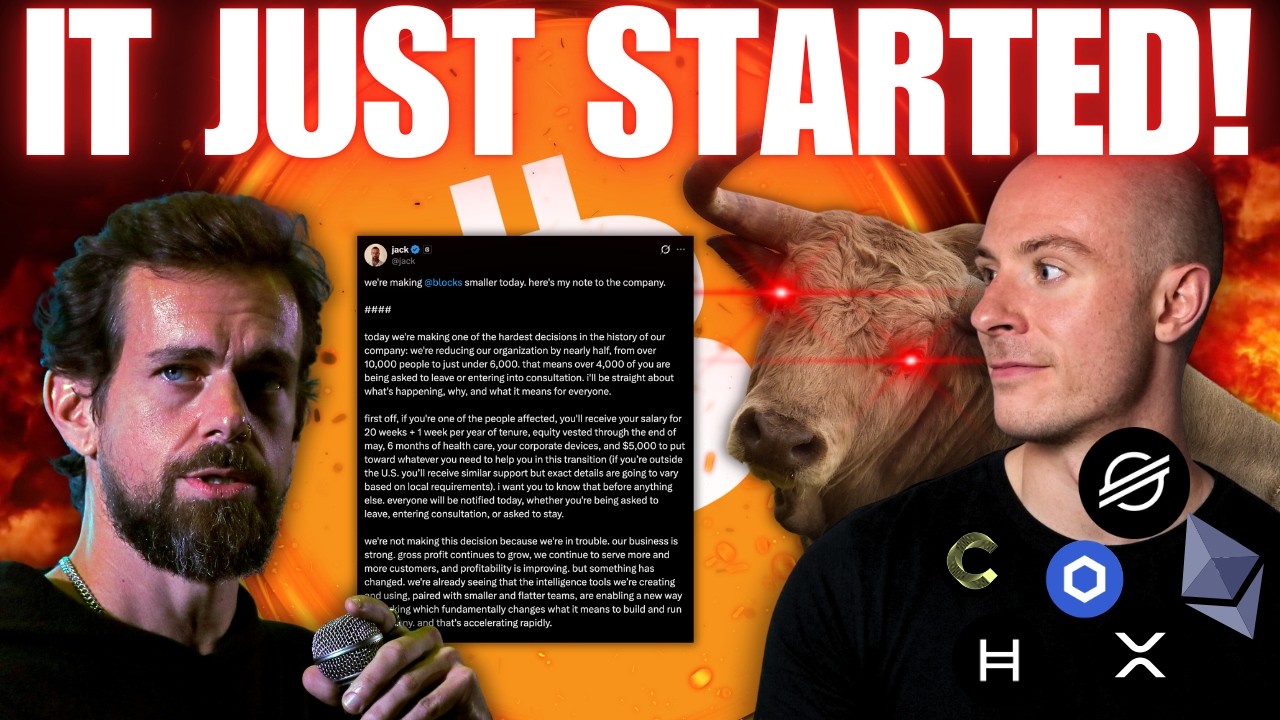 AND SO IT BEGINS... The Ai Displacement Just Commenced!! *YOU NEED CRYPTO* !!!!!!!!!