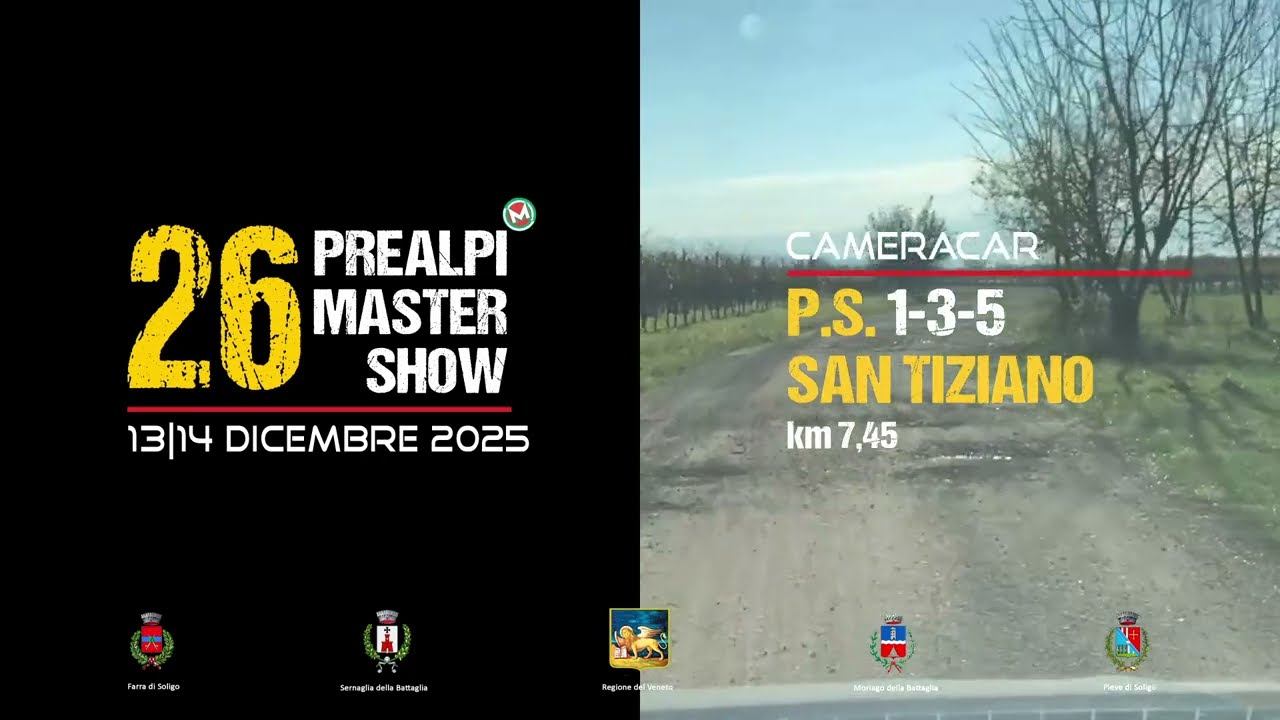 26&deg; Prealpi Master Show - Cameracar P.S. 1-3-5 