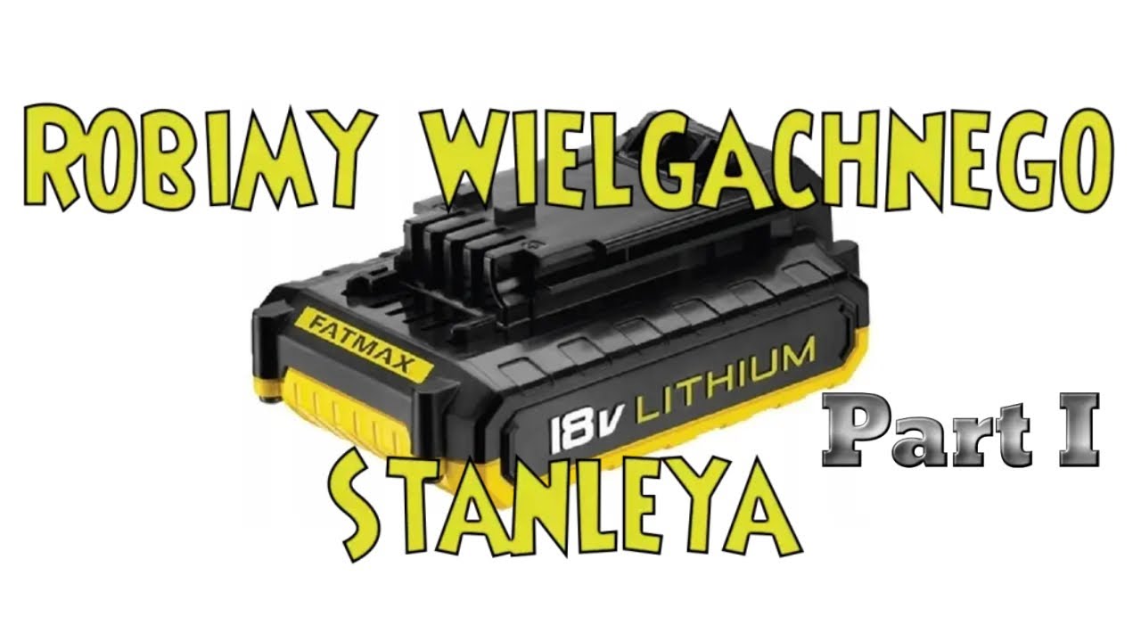 Powiększenie akumulatora Stanley Fatmax