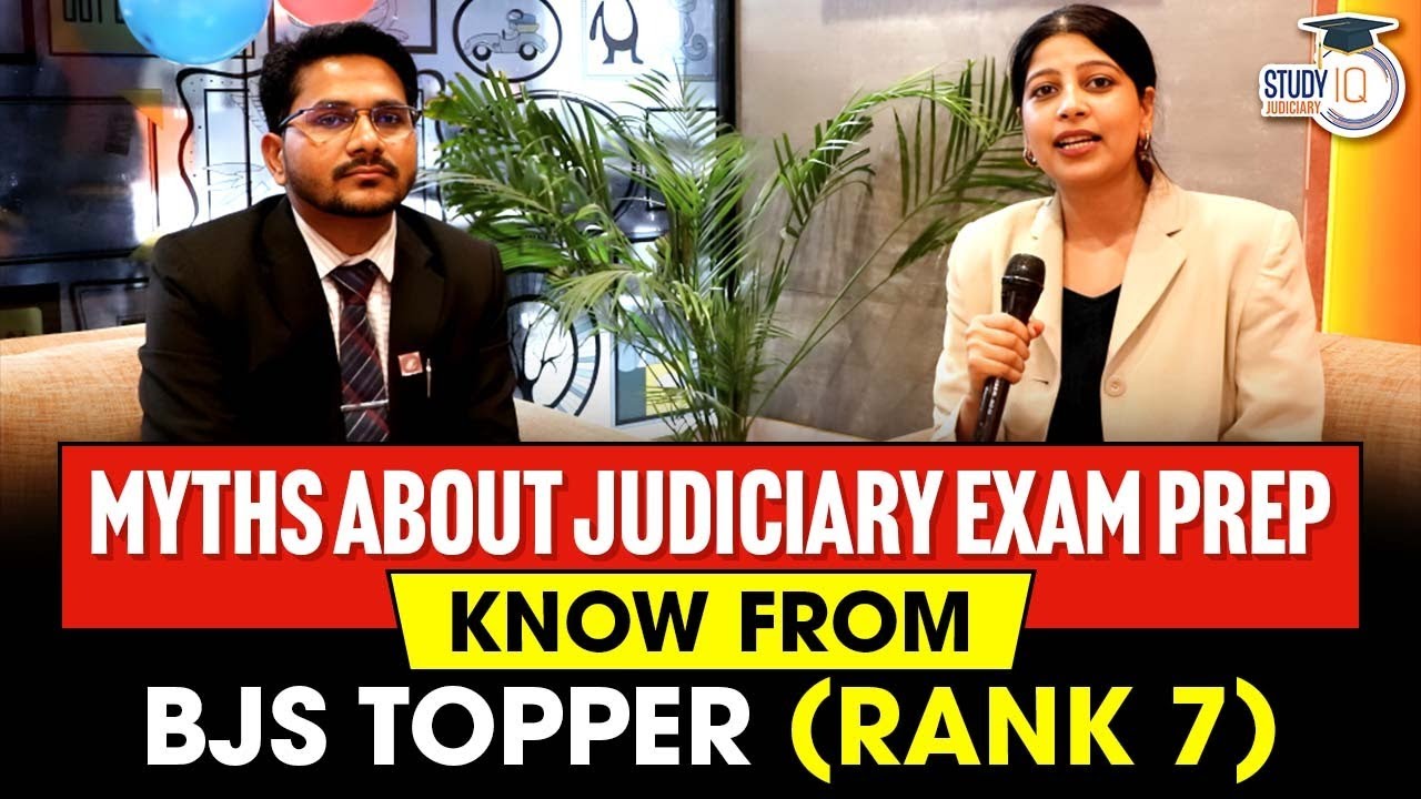 Bihar Judiciary Topper Interview ( Surendra Kumar, BJS Rank 7 ) Busting Myths About Judiciary Exam
