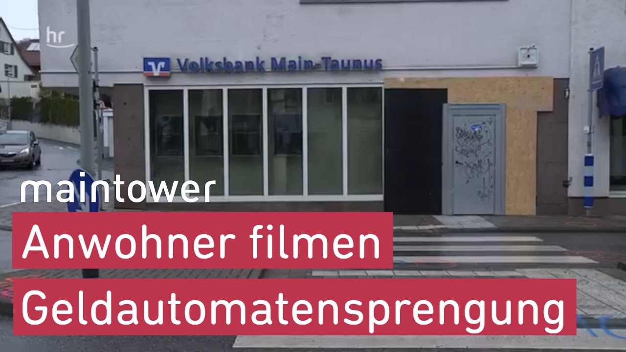 Geldautomatensprengung in Eppstein | maintower