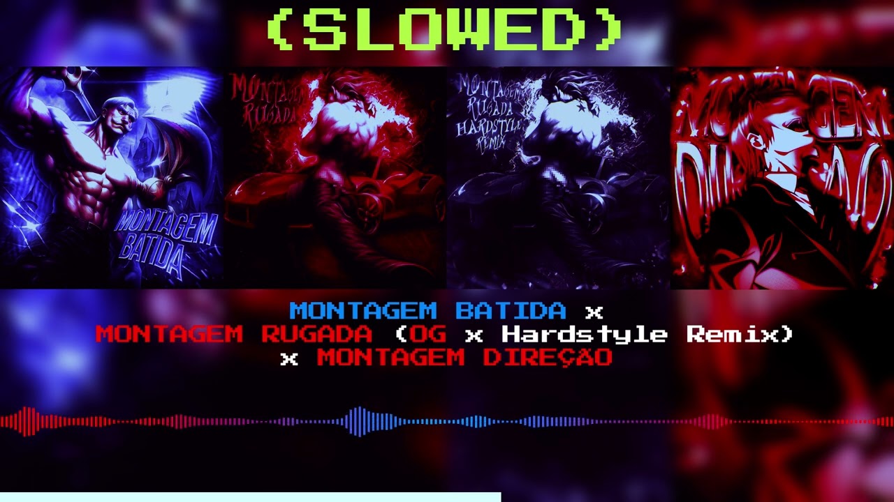(Slowed) || MONTAGEM BATIDA x MONTAGEM RUGADA (OG x Hardstyle) x MONTAGEM DIREÇÃO || M_a69 Mega M.