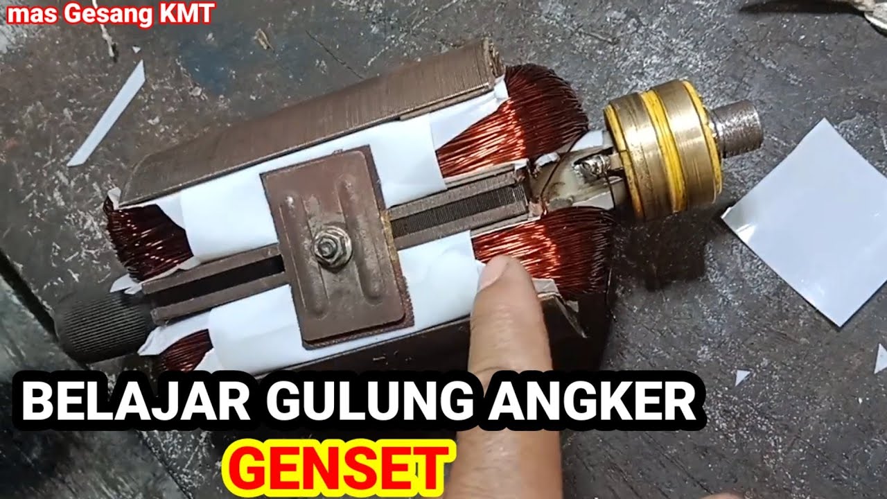 Gulung angker genset AVR