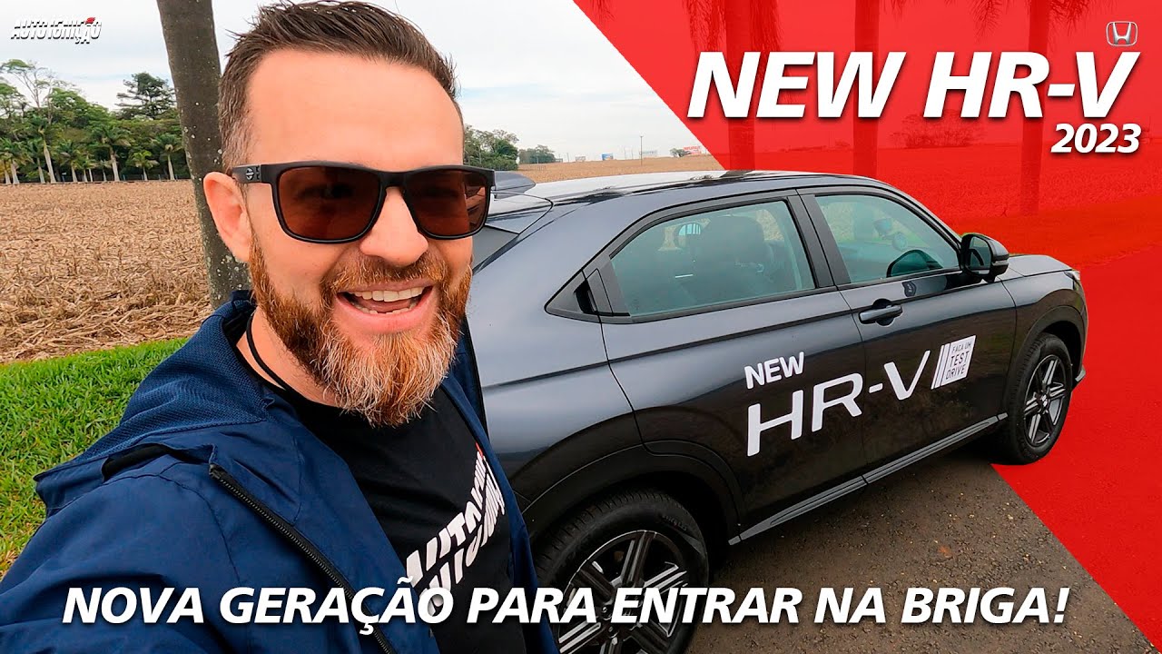 HONDA HR-V 2023 - SUV Japonês Para Brigar com Jeep Renegade e T-Cross