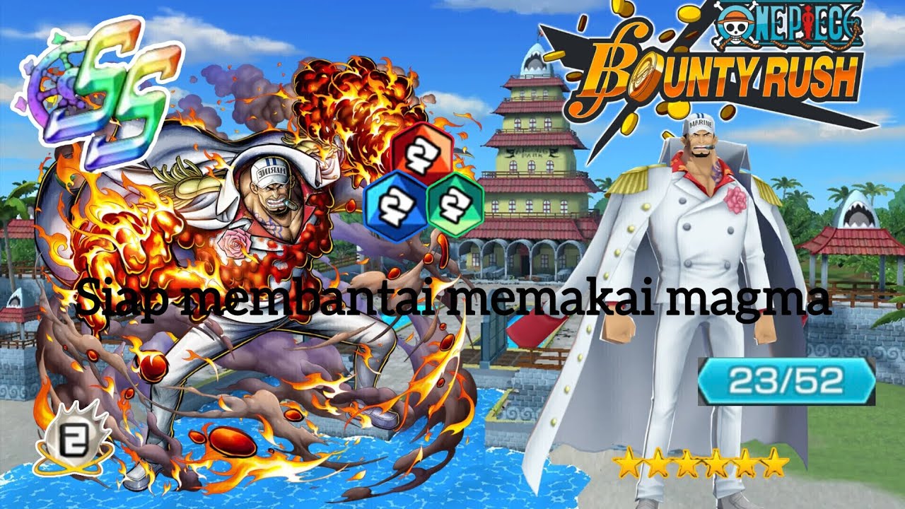 AKAINU SIAP BANTAI BANTAI ALL EX PAKAI MAGMA |ONE PIECE BOUNTY RUSH
