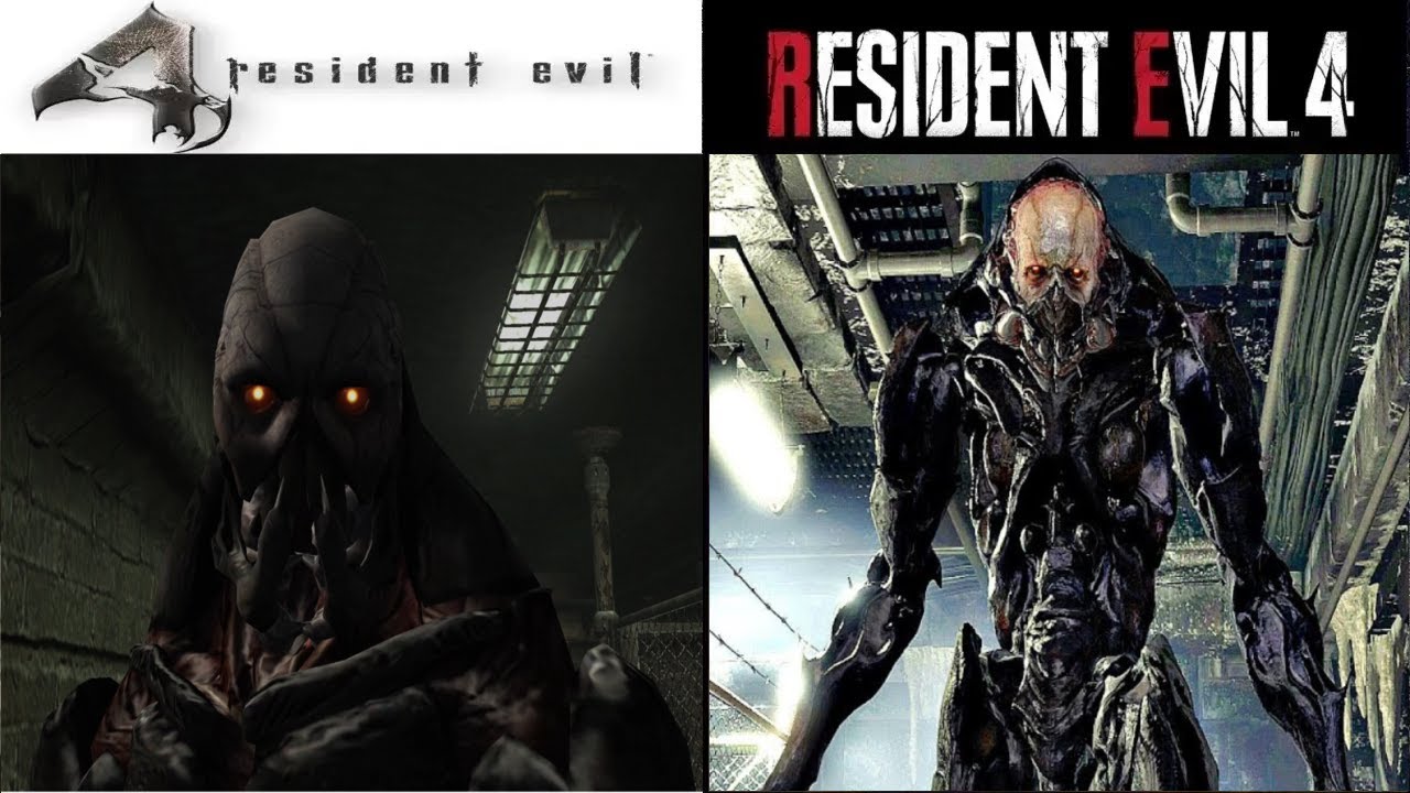 Resident Evil 4 Original VS. Remake Comparison - Verdugo Boss Fight