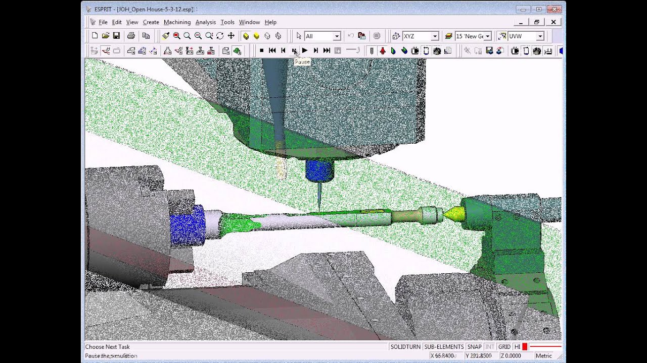 ESPRIT by DP Technology - Nakamura NTMX