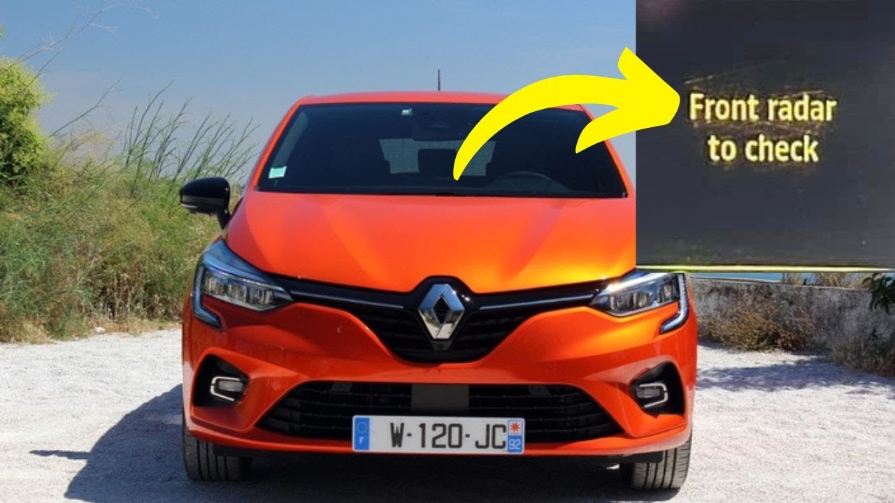&ldquo;Front radar to check&rdquo; warning in Renault cars