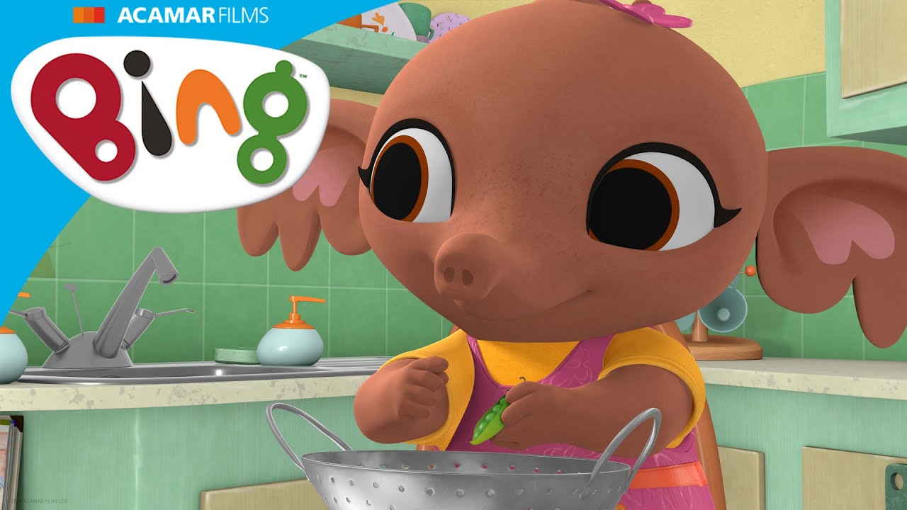 Bing i Sula pomagają w przygotowaniu obiadu! | Bing po Polsku