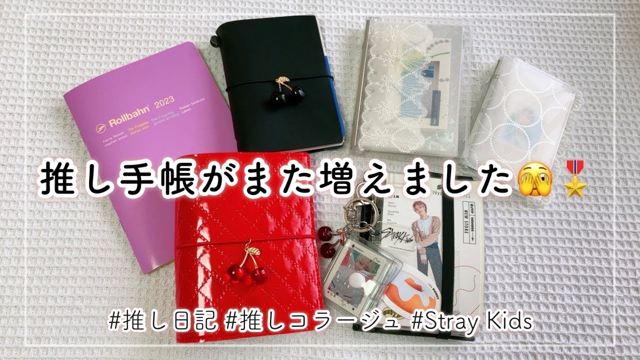 【手帳の中身】推し手帳が更に充実したので紹介します🫶🏻【オタ活手帳┊︎推し活手帳┊︎デザインリフィルパッド┊︎マイシステムバインダー┊︎Stray Kids】