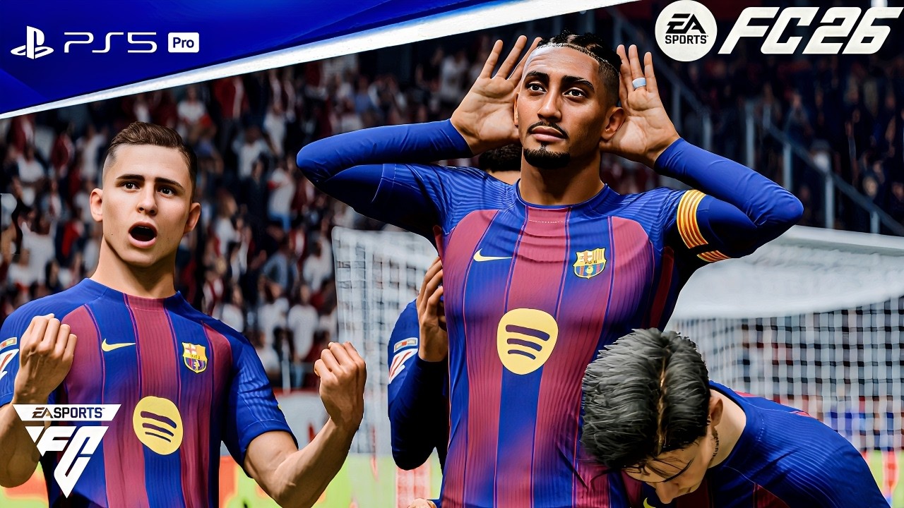 FC 26 - Girona vs. Barcelona - La Liga 25/26 Full Match | PS5 Pro World Class Gameplay [4K-60]