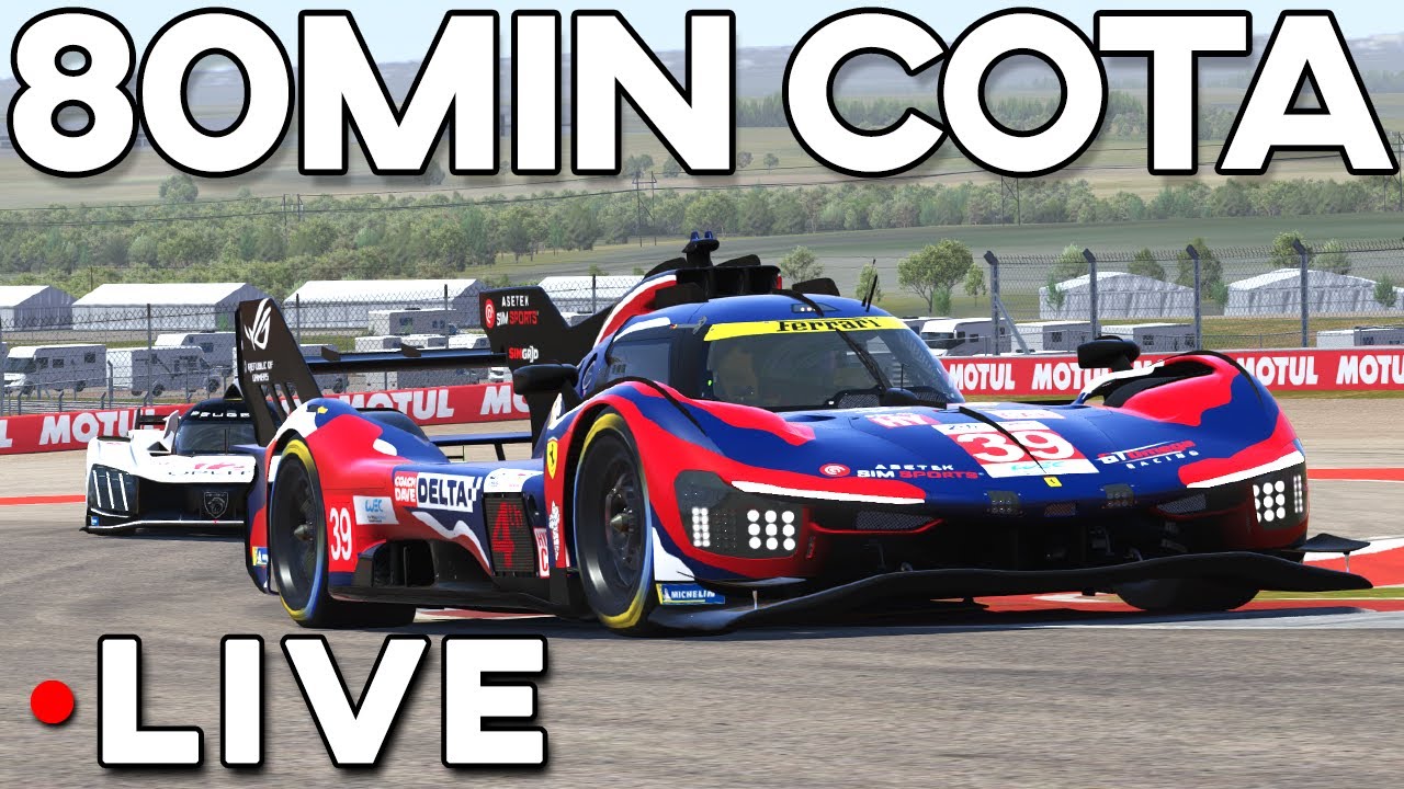Full Hypercar SEND at COTA! - JCL By Coach Dave Delta
