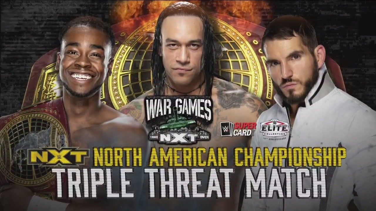 WWE NXT TakeOver: War Games 2020 Match Card HD