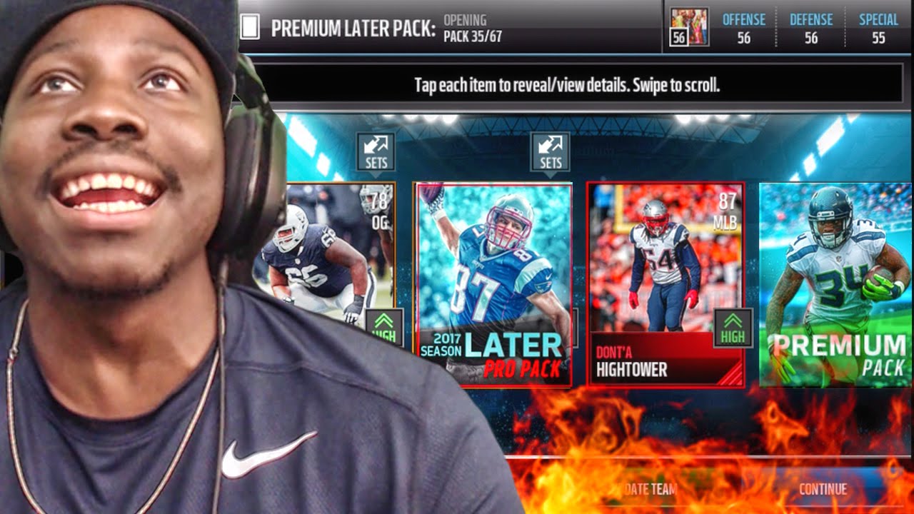 MADDEN MOBILE 17 GAMEPLAY! HUGE PACK OPENING PULLING ELITES! Ep. 1