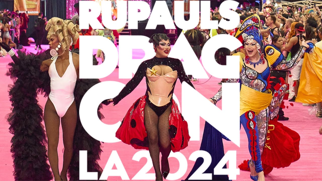 RUPAULS DRAG CON DAY 1 VLOG / Morphine Love Dion