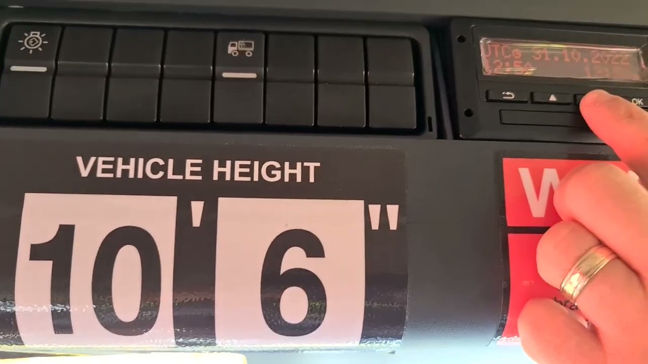 How to change time on tachometer.
