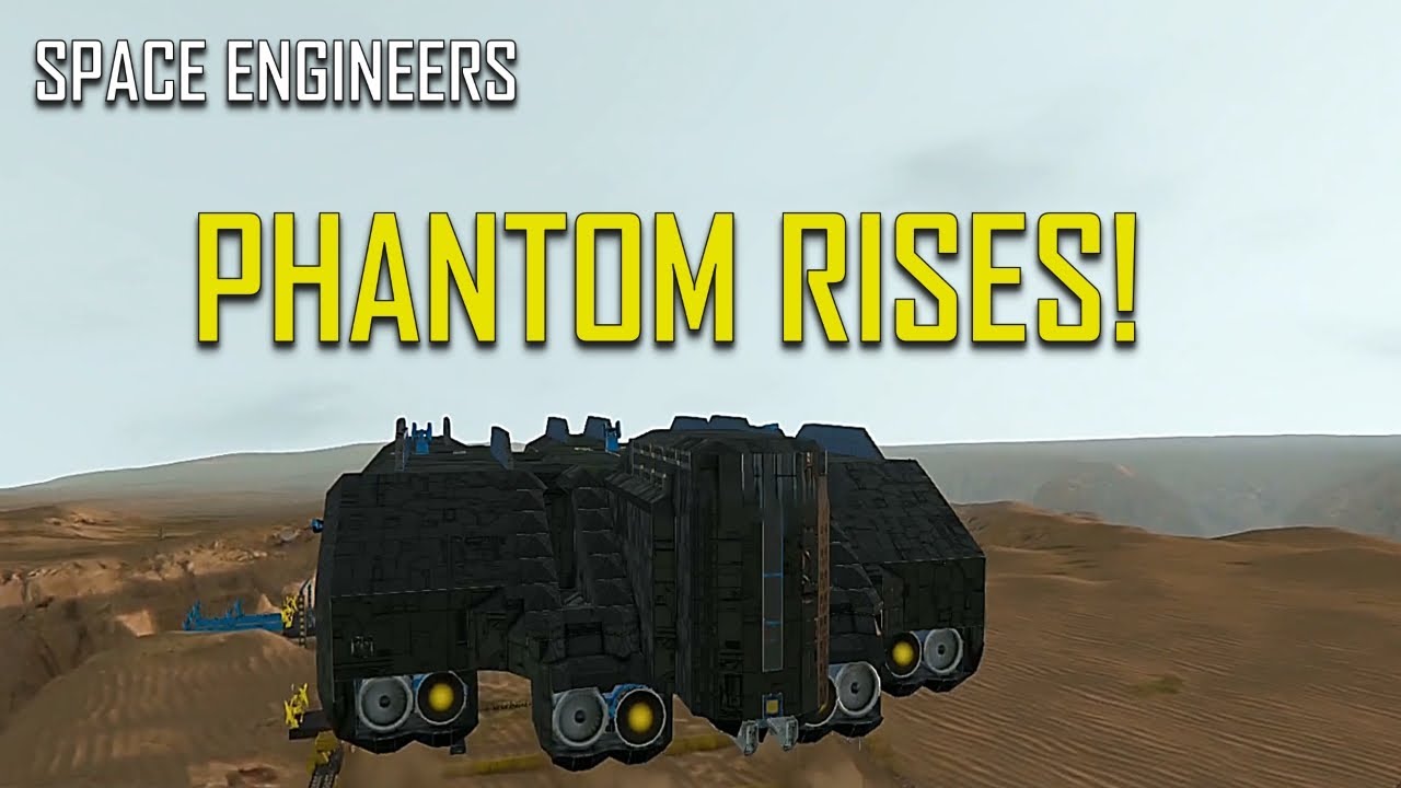 Сравнительный и испытательный полёт двигателей Phantom | Космические инженеры