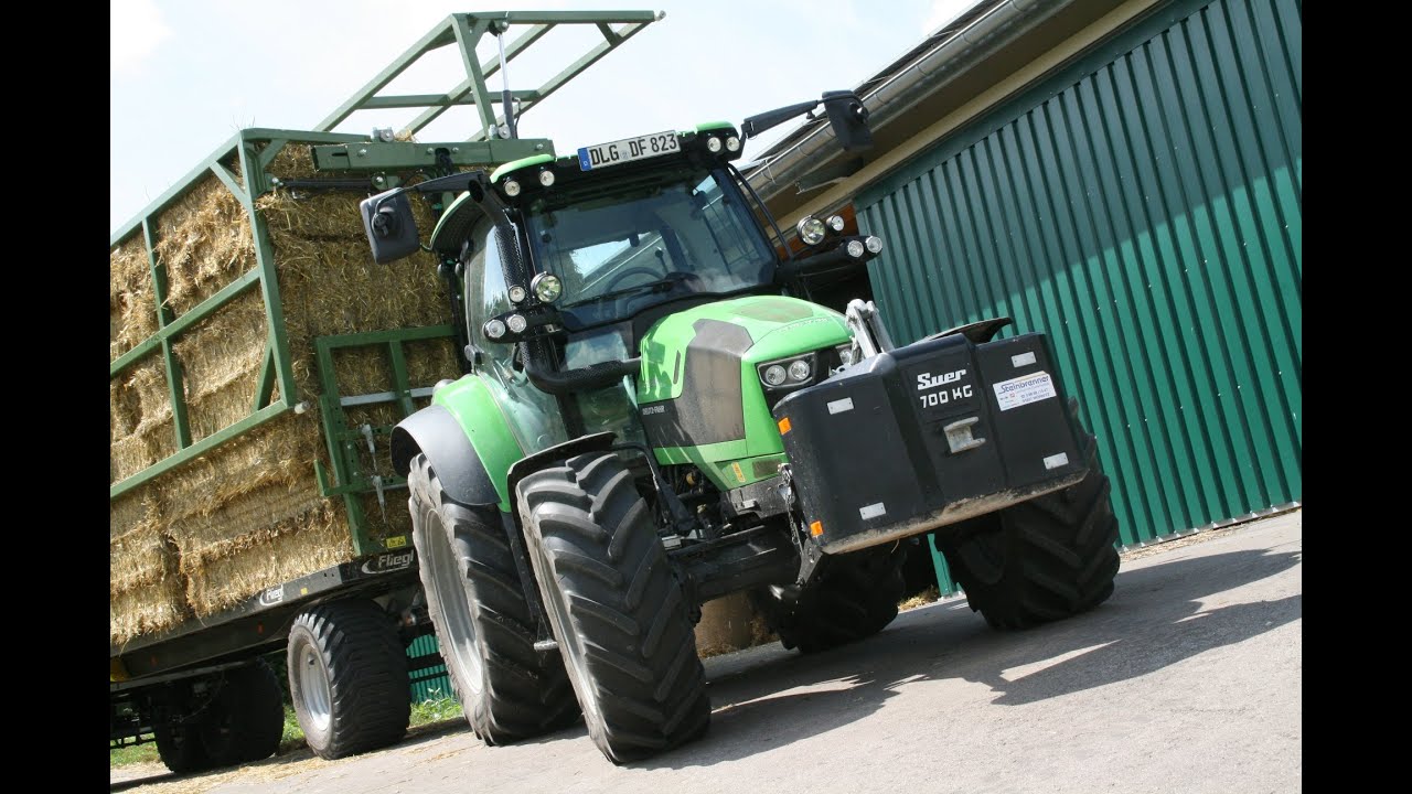 Deutz-Fahr Traktor 5120TTV im AGRARTECHNIK-Maschinentest