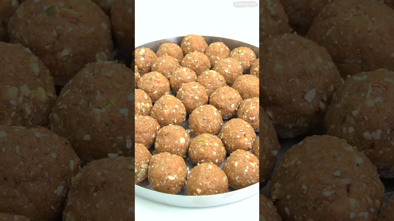 इतना टेस्टी और हेअल्थी बनता है की रोज़ 2-3 लड्डू खा ही जाओगे | Gond Ke Laddo | Food Forever