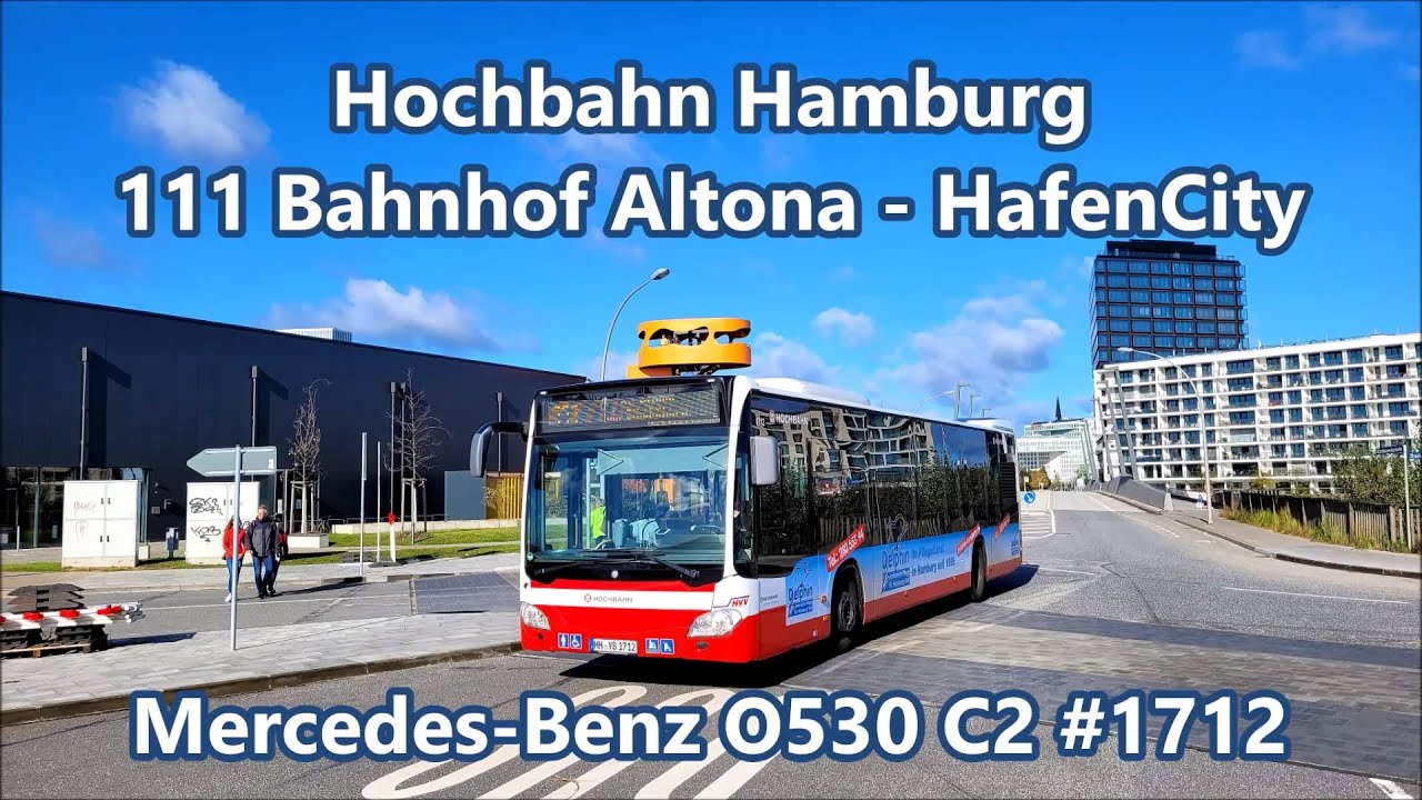 Hochbahn Hamburg - Linie 111, Mercedes-Benz O530 C2 #1712