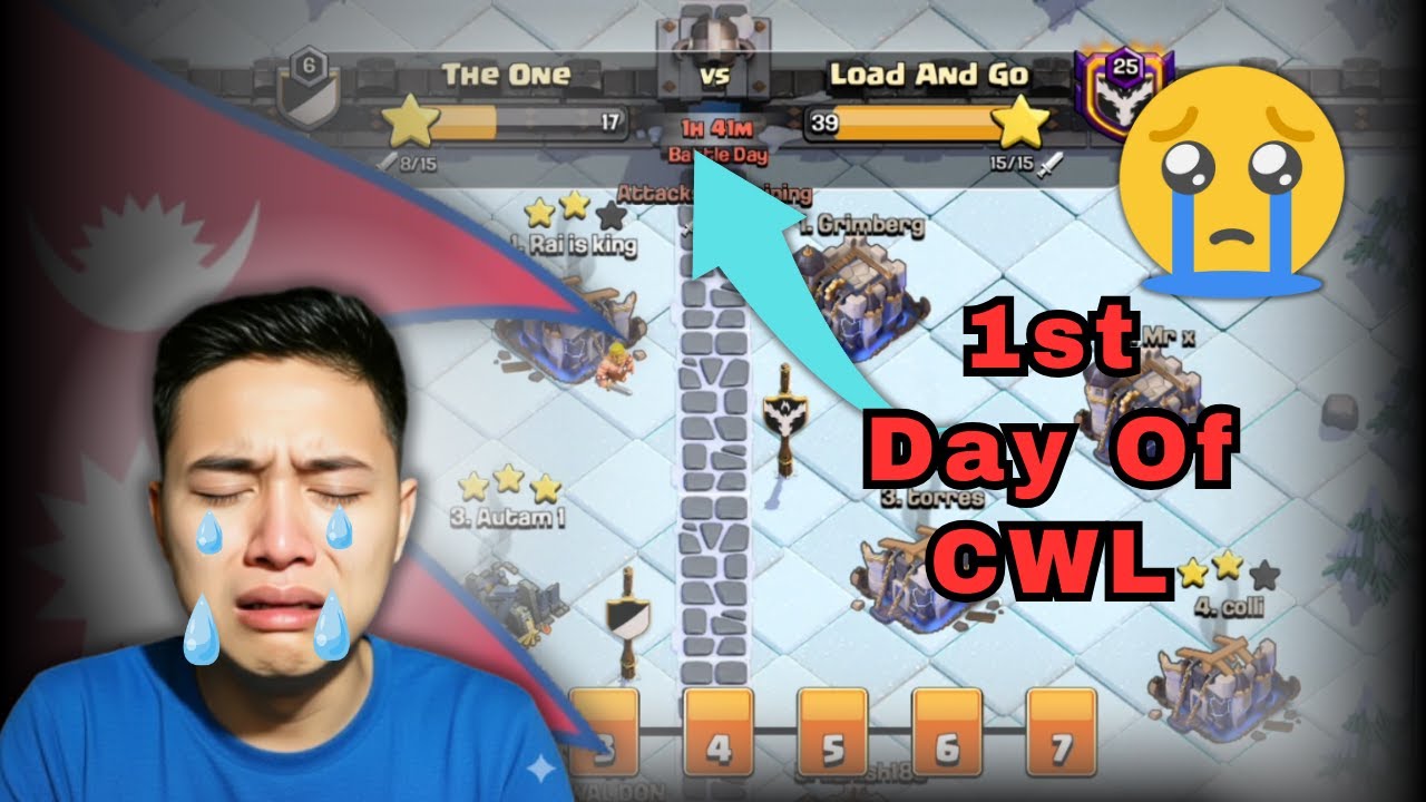 First Day of war in CWL (Nepali)✅