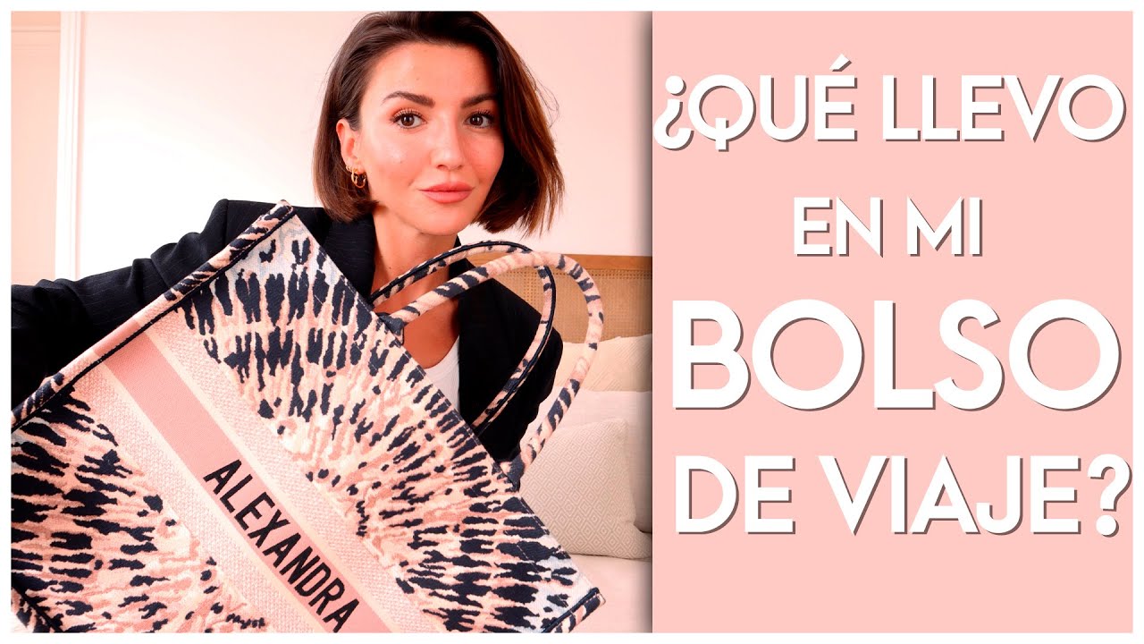 ¿QUÉ HAY EN MI BOLSO DE VIAJE?