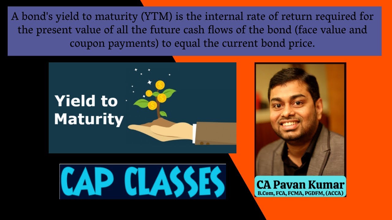 Cost of Debt | Yield To Maturity YTM |CAP CLASSES