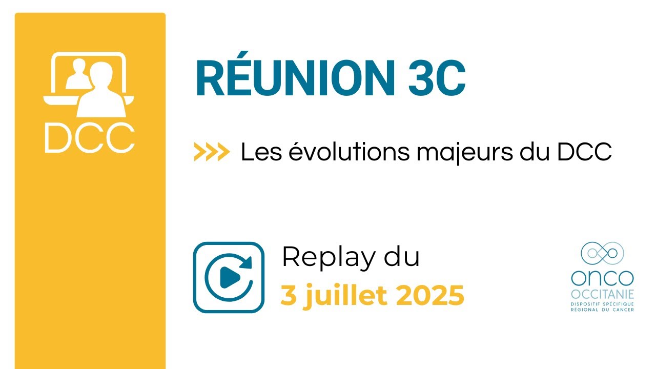 Réunion 3C - Les évolutions majeures du DCC