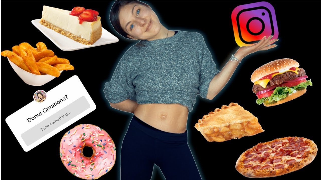 INSTAGRAM CHOSE WHAT I EAT FOR A DAY | CHEATDAY