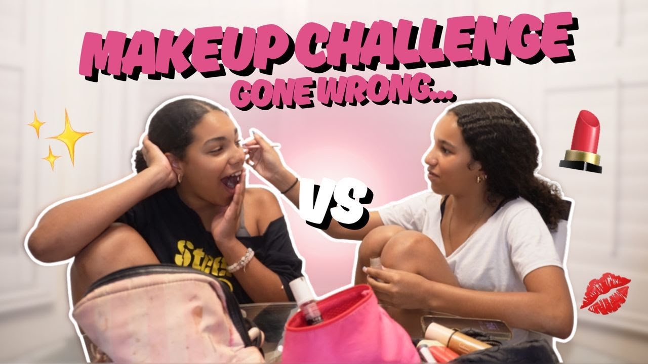 We Did Each Other&rsquo;s Makeup&hellip; and THIS Happened 😭✨| Pierre Sisters