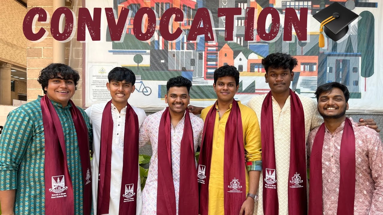 TCET Convocation Vlog 🎓 : First BTech AIML Batch '24 Celebrates Graduation