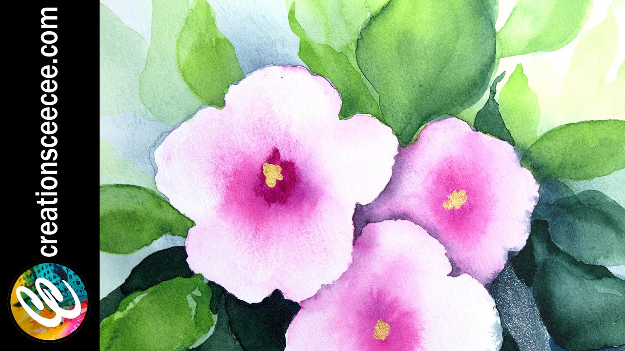 watercolor speed painting