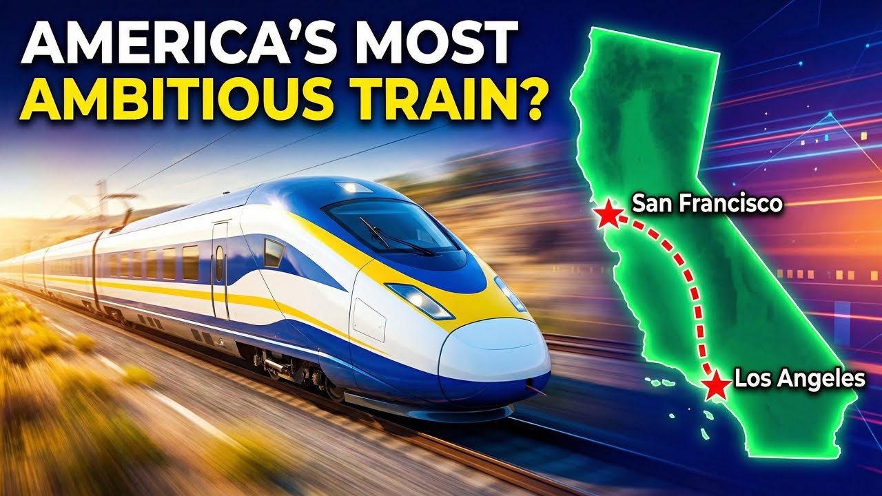 California High-Speed Rail Explained | America’s Most Ambitious Infrastructure Project ! #america 
