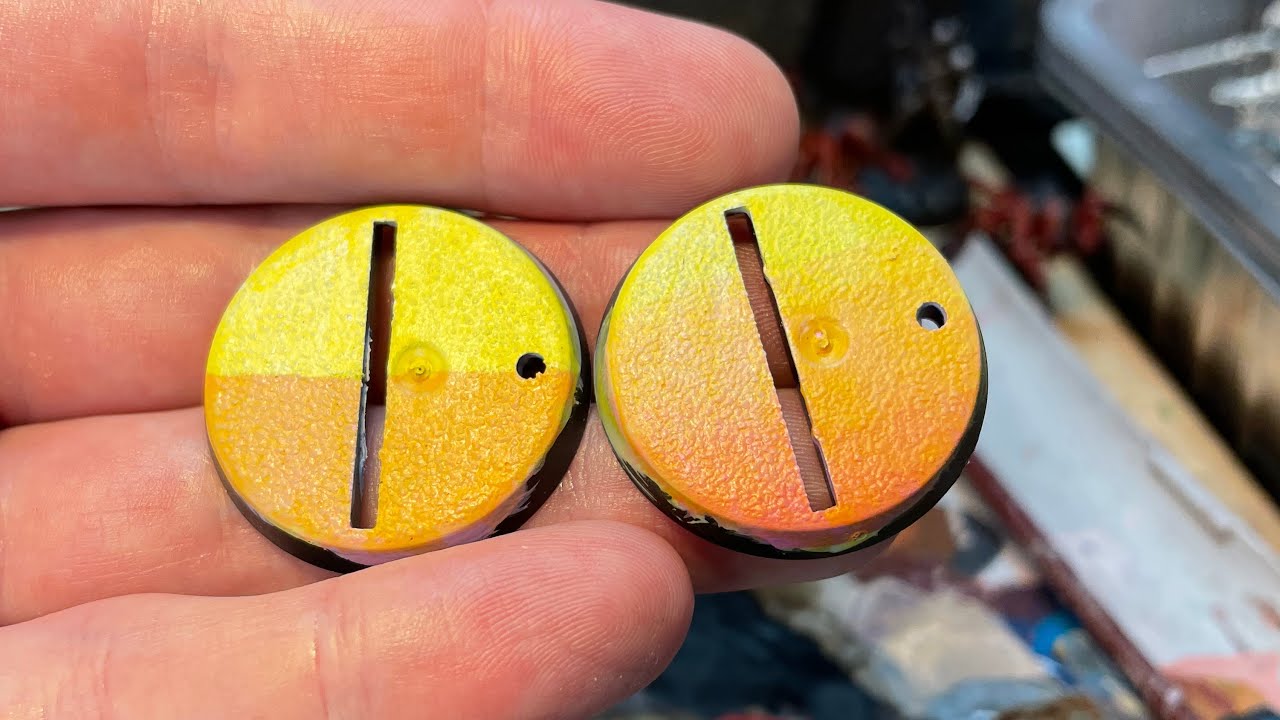 Painting Yellow Over Pink?