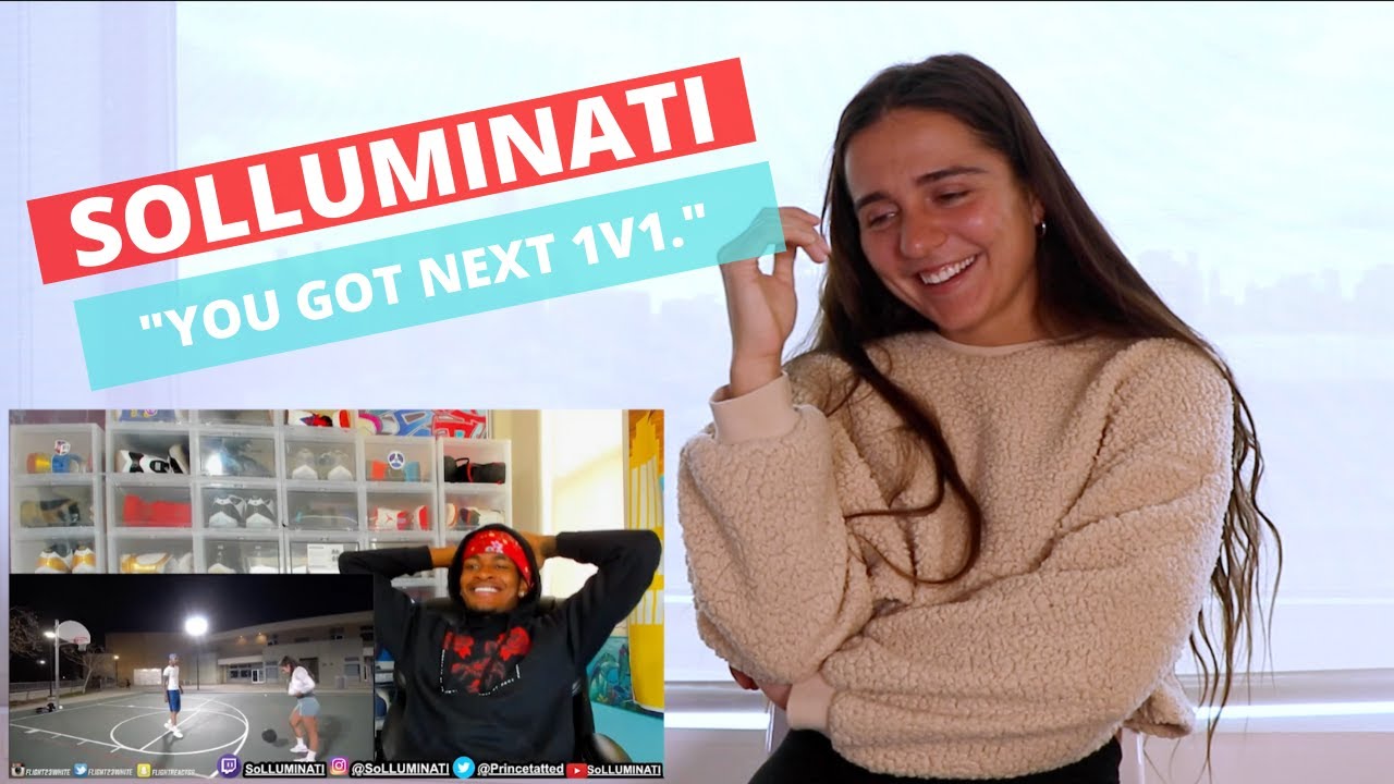 SOLLUMINATI WANTS THE 1V1: REACTION VID TO SOLLUMINATI REACTION OF FLIGHT REACTS 1V1 VS FEMALE (ME)